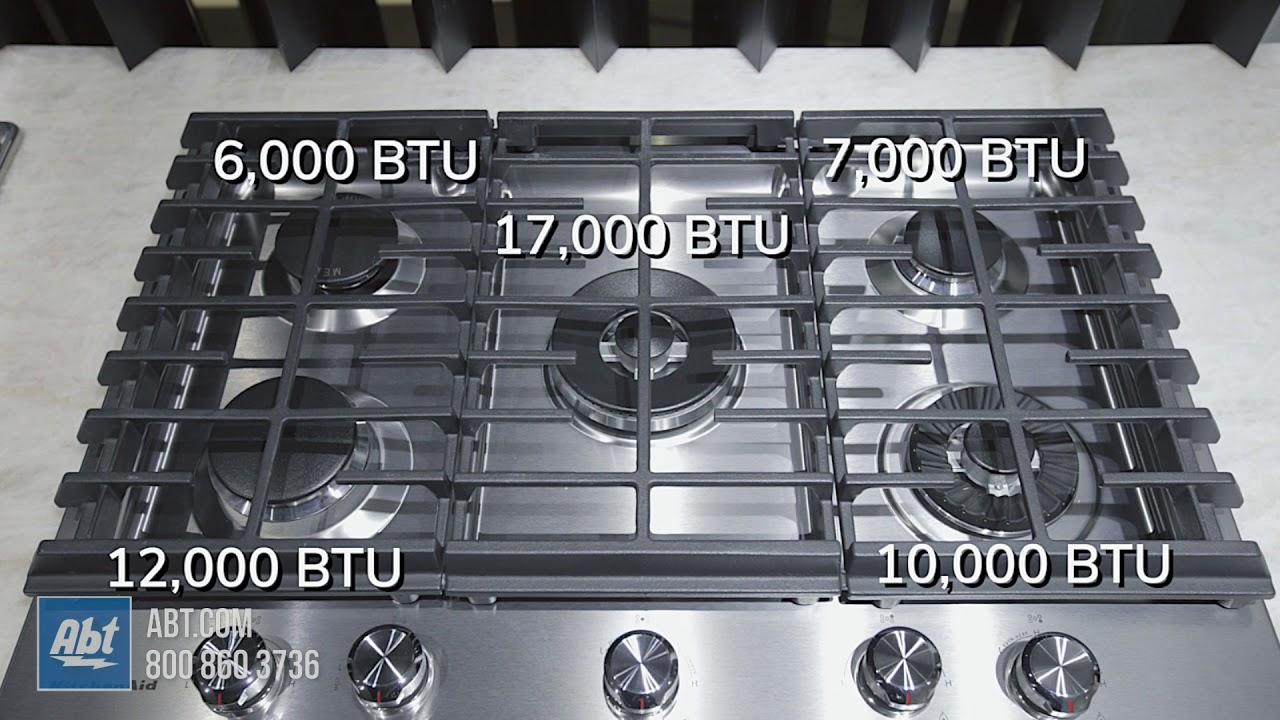 KitchenAid 30" Stainless Gas Cooktop KCGS950ESS Abt