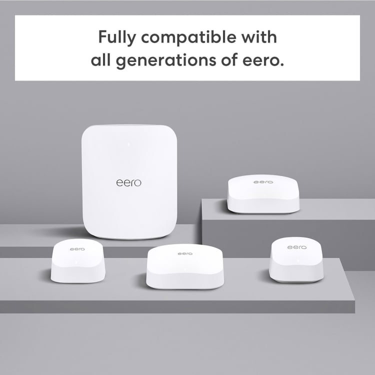 eero booster box Amazon 6 mesh wifi system Supports eero App Finally, WiFi that works