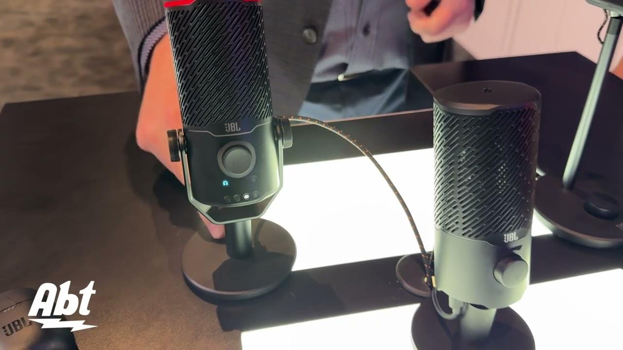 CES 2024 JBL Quantum Microphone Lineup Video