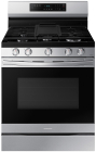 Samsung Stainless French Door Refrigerator & Gas Range Package - SAMAPACK3