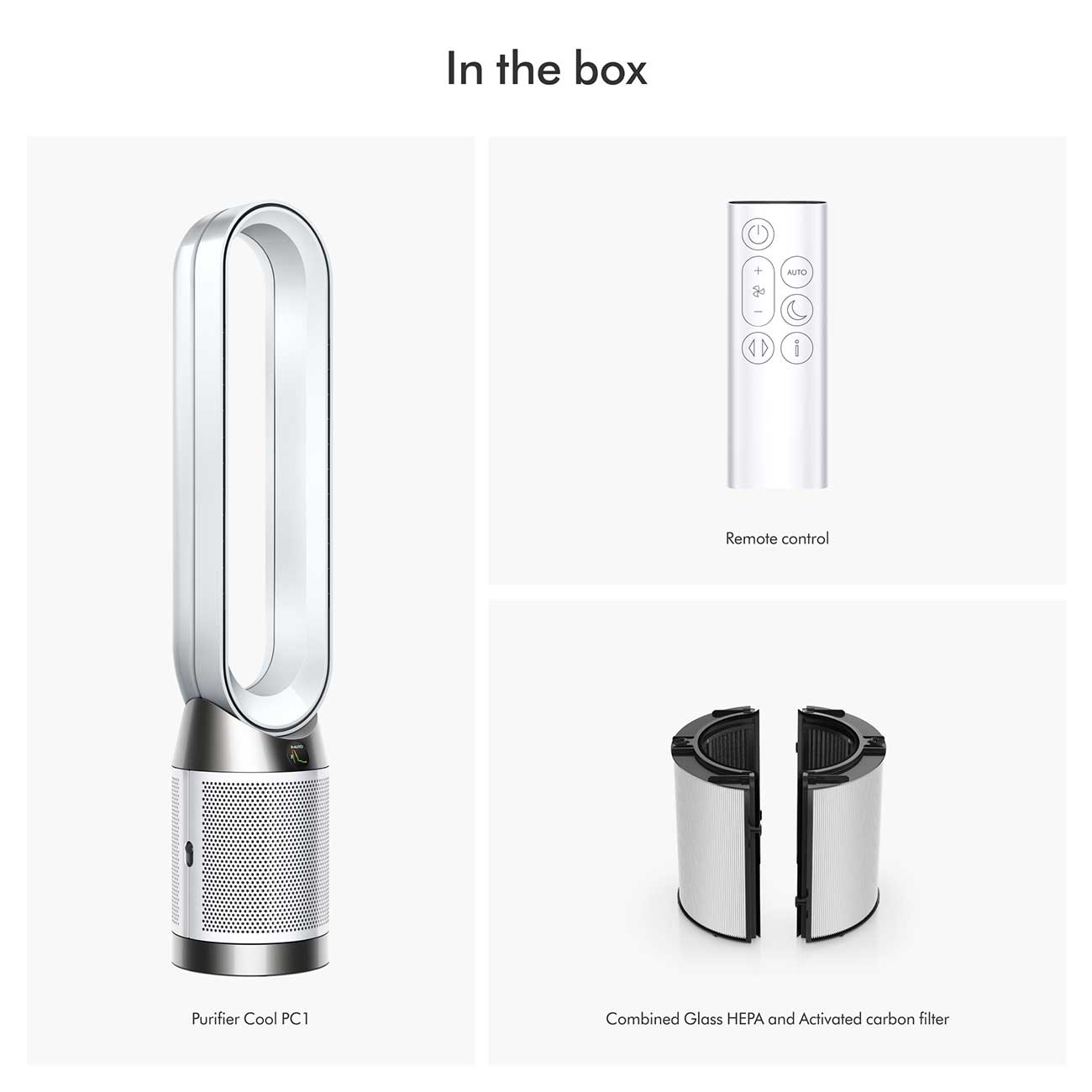 Air Purifier Hot+Cool PC1 & Contents Detail