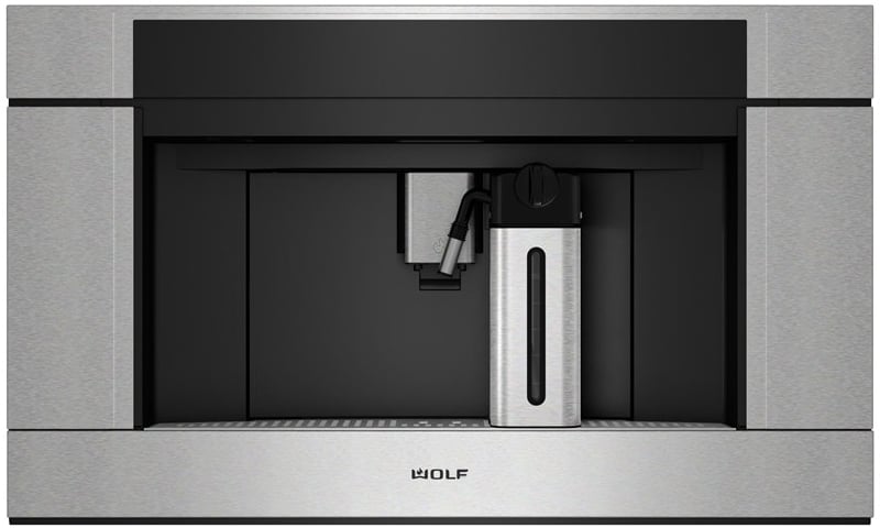 Front view of Wolf M Series Transitional 30" Stainless Steel Built-In Coffee System