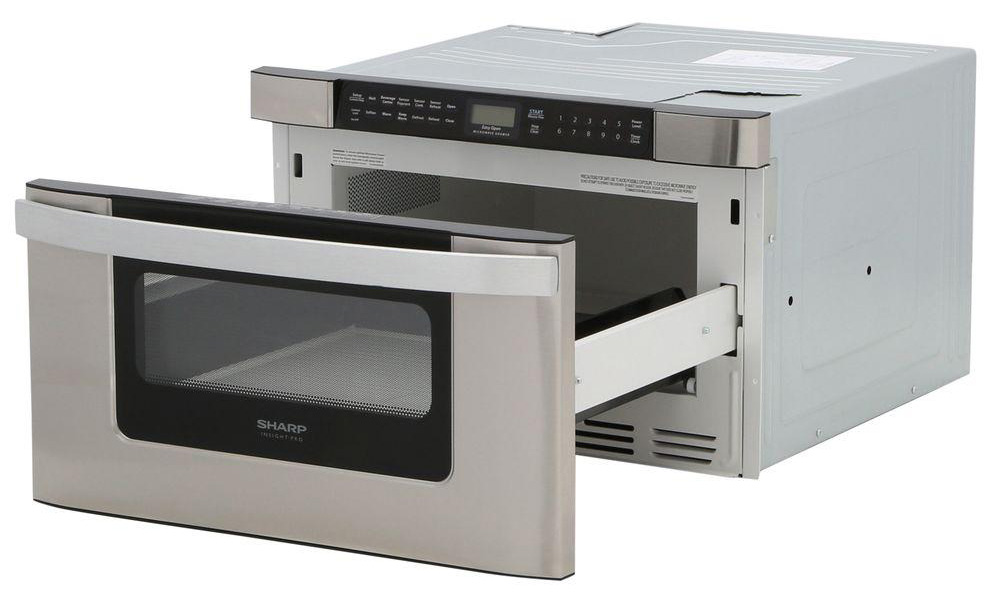 Sharp KB6524PSY Stainless Steel Microwave Drawer | Abt