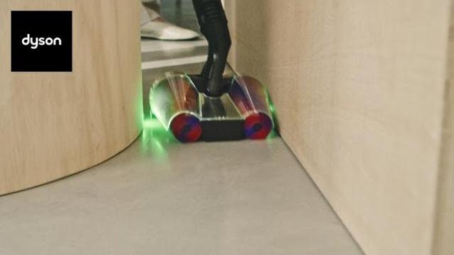 Watch Dyson PencilVac Fluffycones cordless vacuum