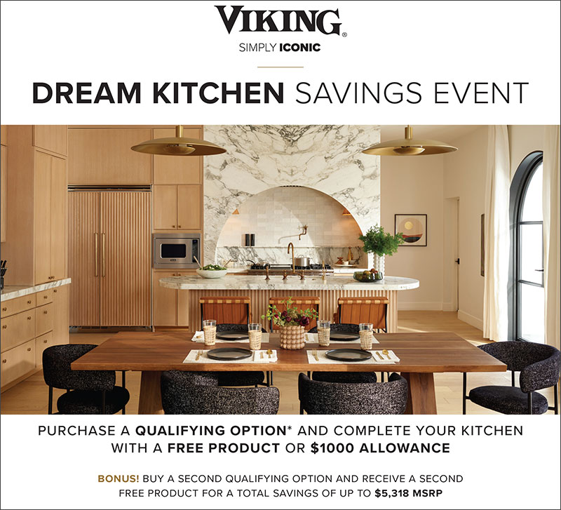 Viking Dream Kitchen Savings Event