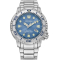 Citizen Eco-Drive Promaster Dive 44mm Watch with Light Blue Dial and Stainless Steel Bracelet