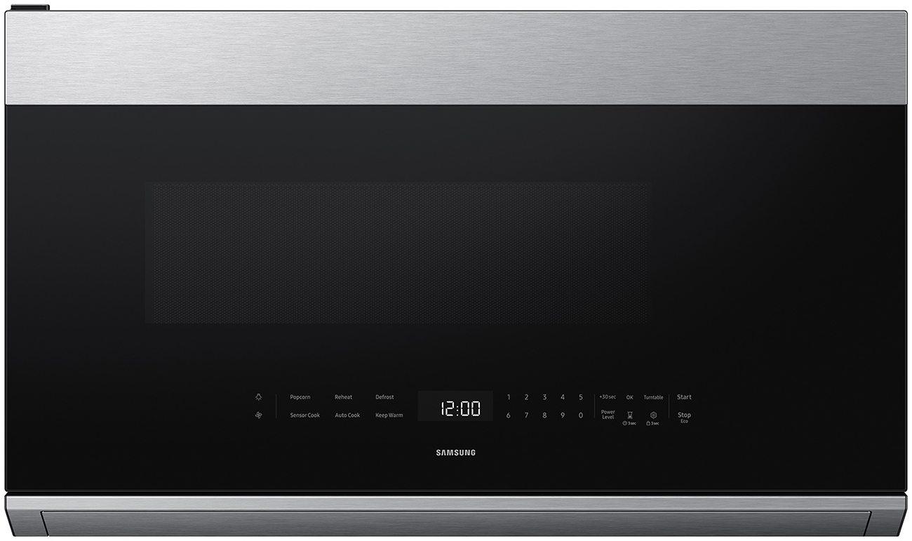 Main Front view of Samsung Microwave in Stainless