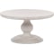 Classic Home Hera 40-Inch Round Coffee Table in Creamwood