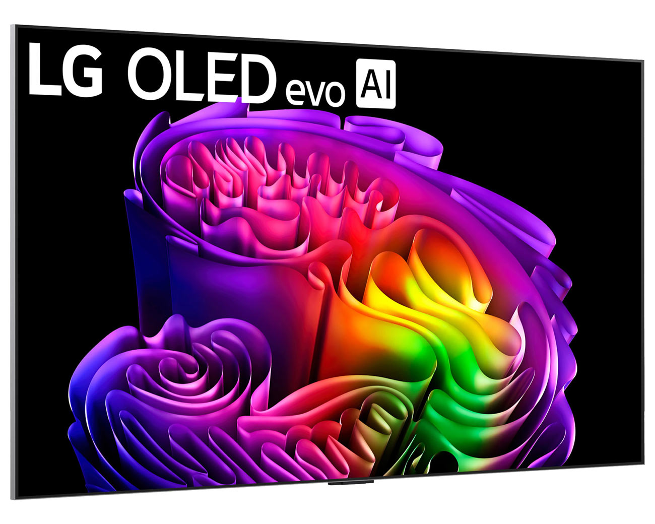 Front Angled View of LG OLED