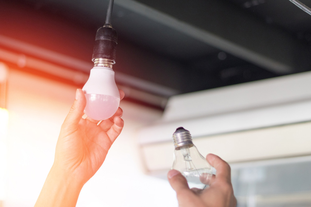 Switching to LED light bulbs