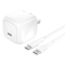 Belkin BoostCharge Compact USB-C Wall Charger 45W + USB-C Cable in White