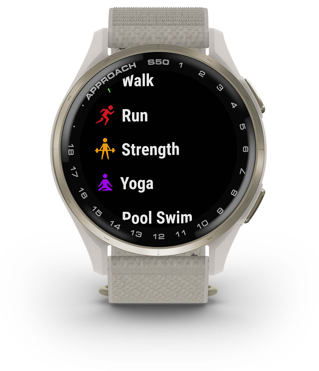 Front View Of The Watch - Exercise