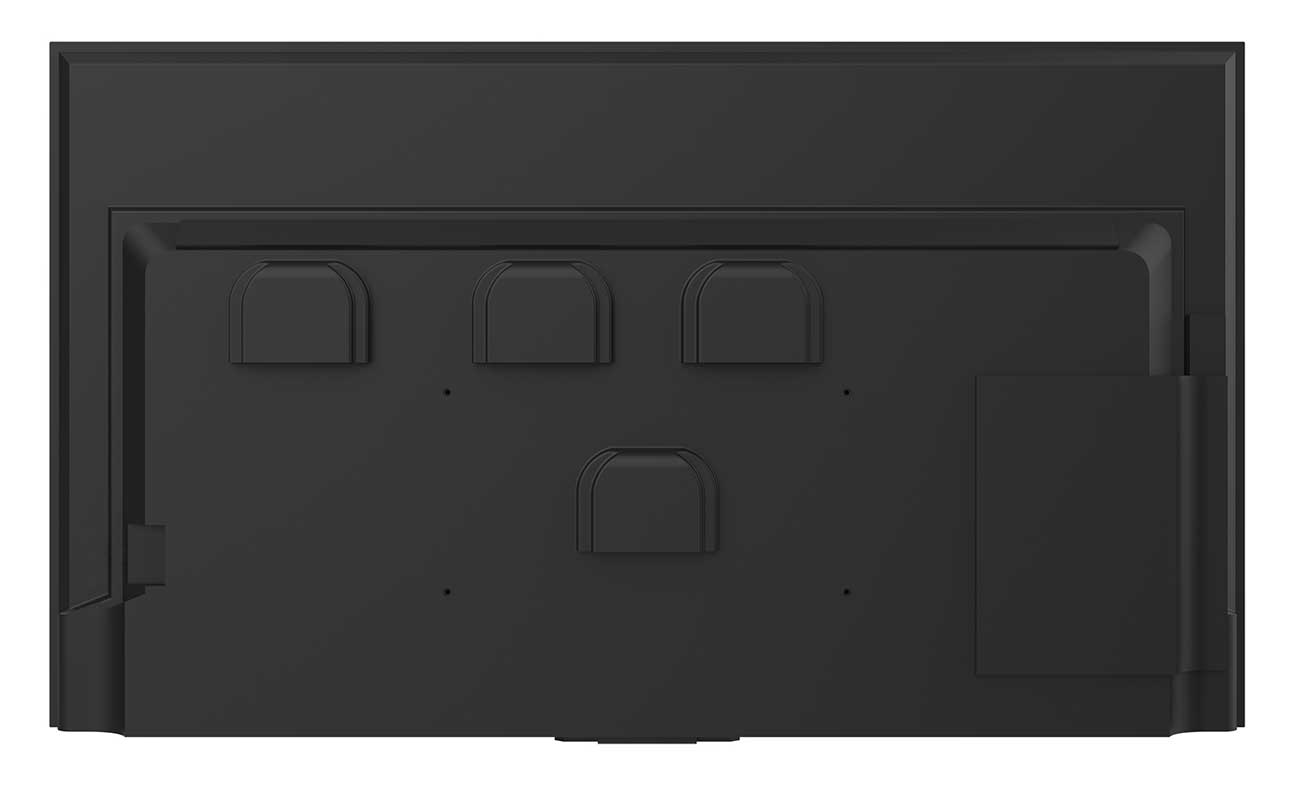 Rear view of Full Shade 4K Outdoor TV