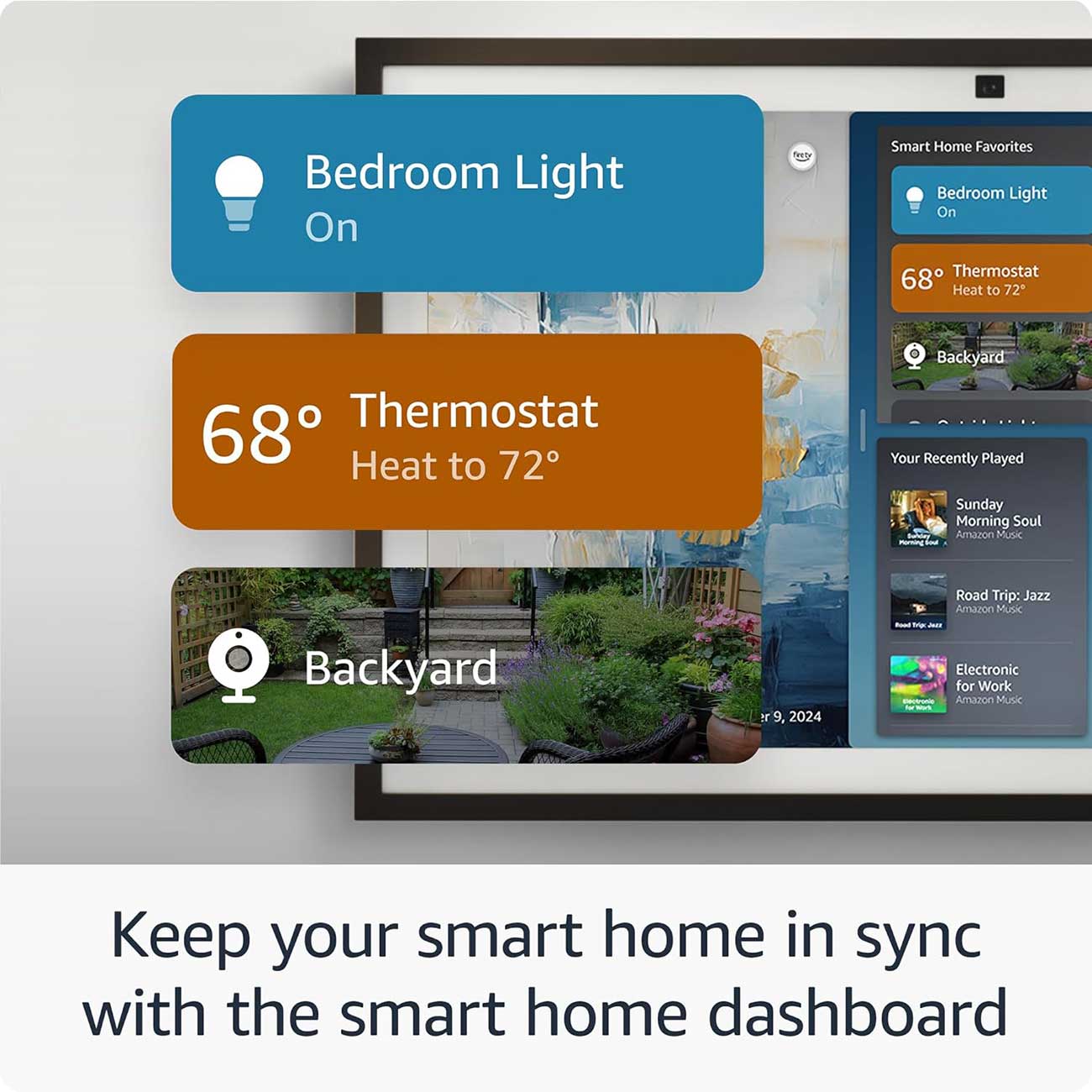 Echo Show Smart Home Dashboard Detail