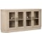 Classic Home Vander Buffet Solid Wood with 4 Doors in Cream Washed