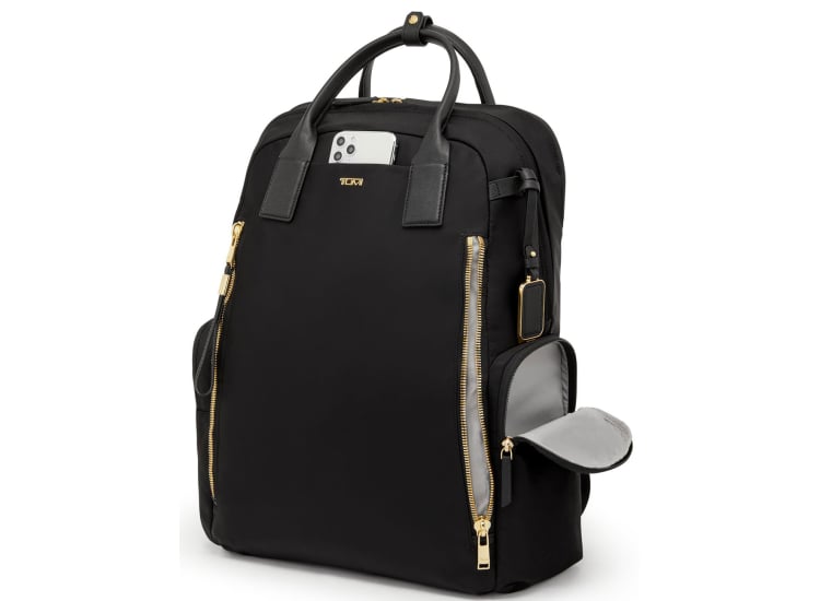black gold laptop backpack HKHEHOP And Marble For School Bags Bookbag Big Casual Daypack For Student Girls Boys Kids Teens Travel Sports Work : Electronics balance blend of fashion and function. TUMI Voyageur Black/Gold Atlanta Backpack