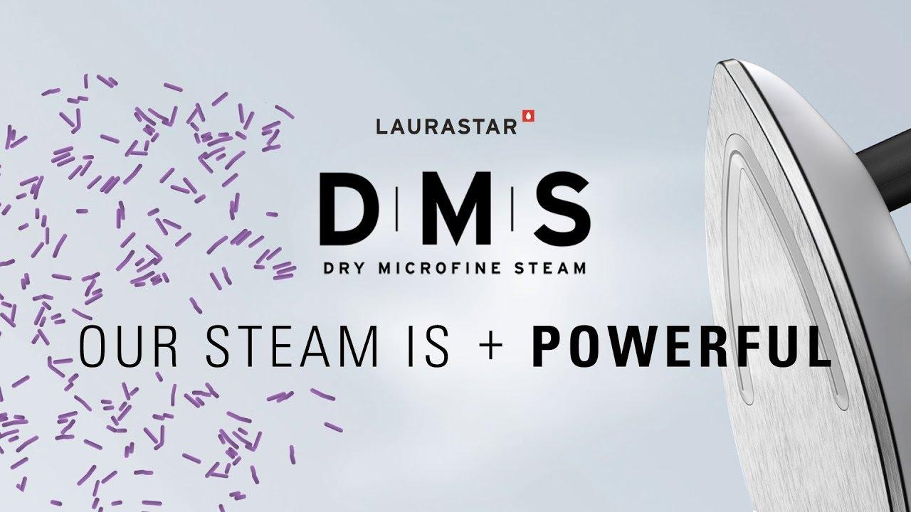 Watch Laurastar Dry Microfine Steam (DMS) is more powerful
