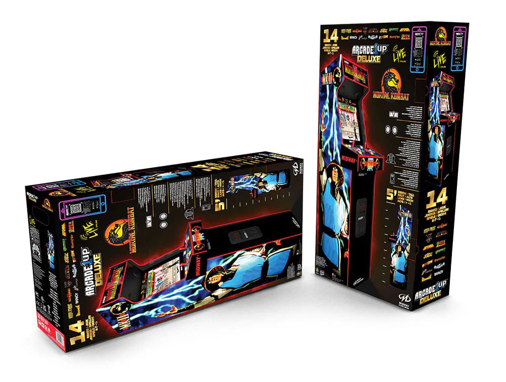 Mortal Kombat II Deluxe Arcade Machine Packaging Detail