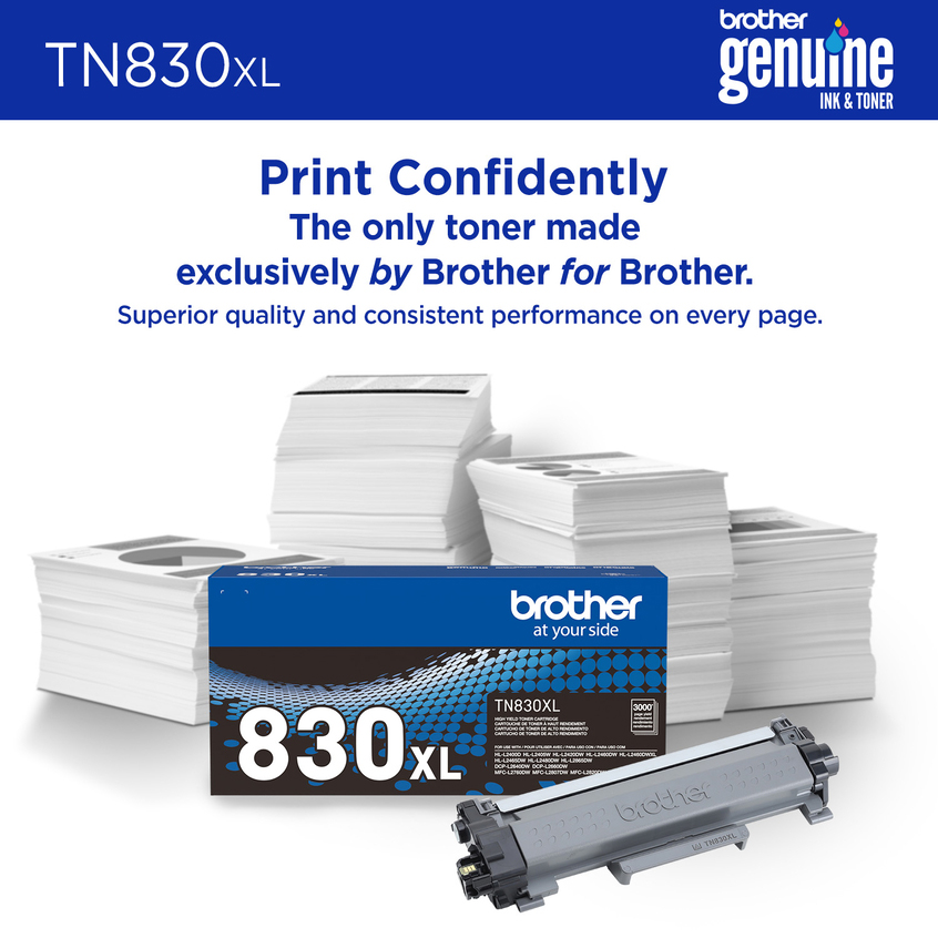 Brother - TN830XL - Printer Ink & Toner