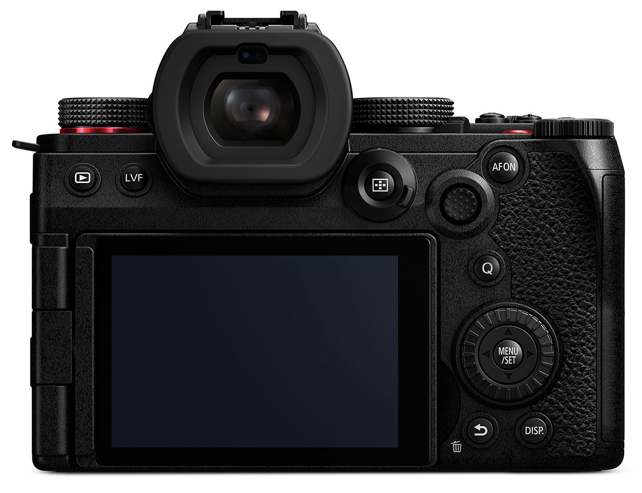 Back View of Panasonic Camera
