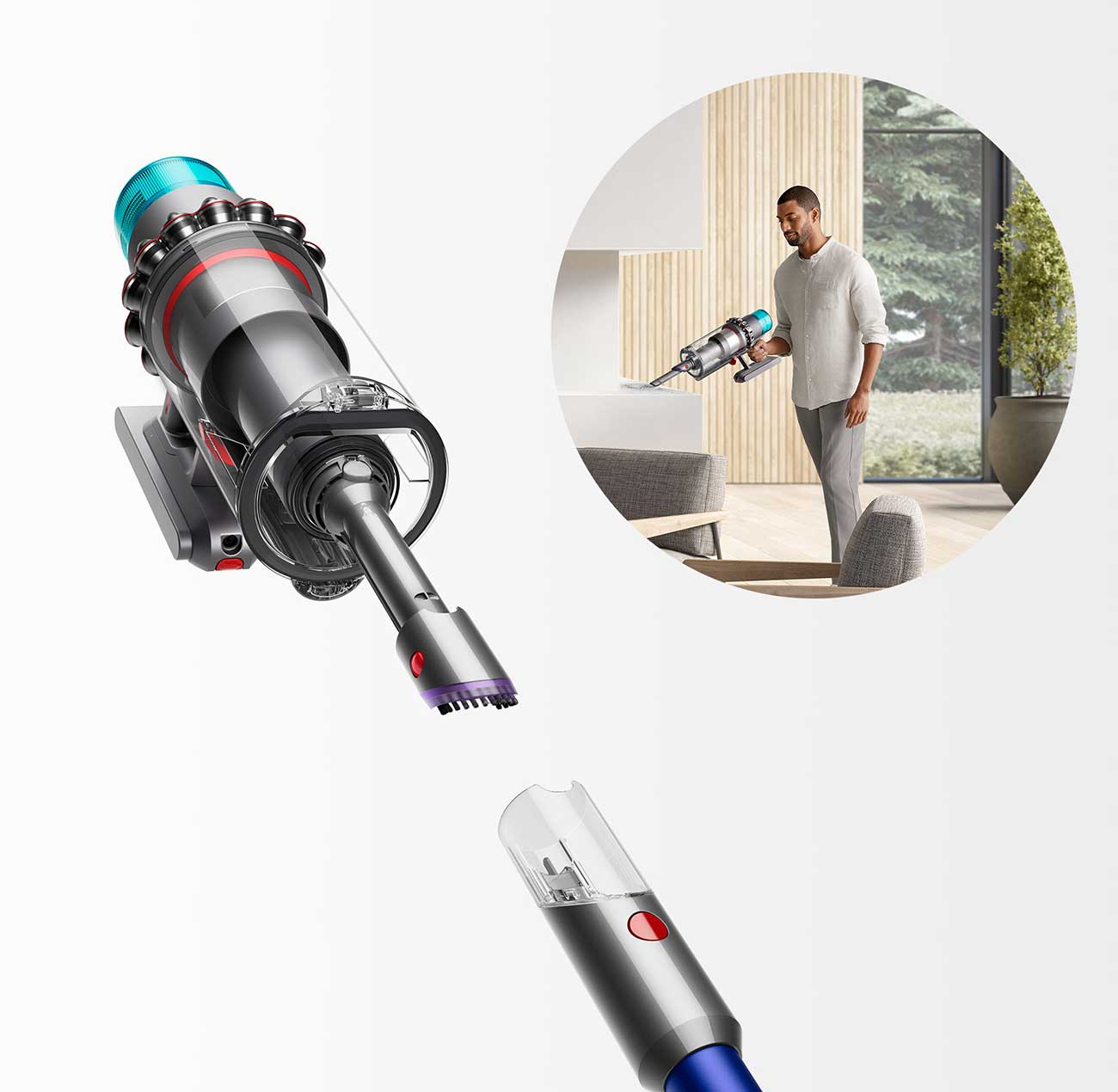 Gen5Detect Stick Vacuum Attachment Detail 1