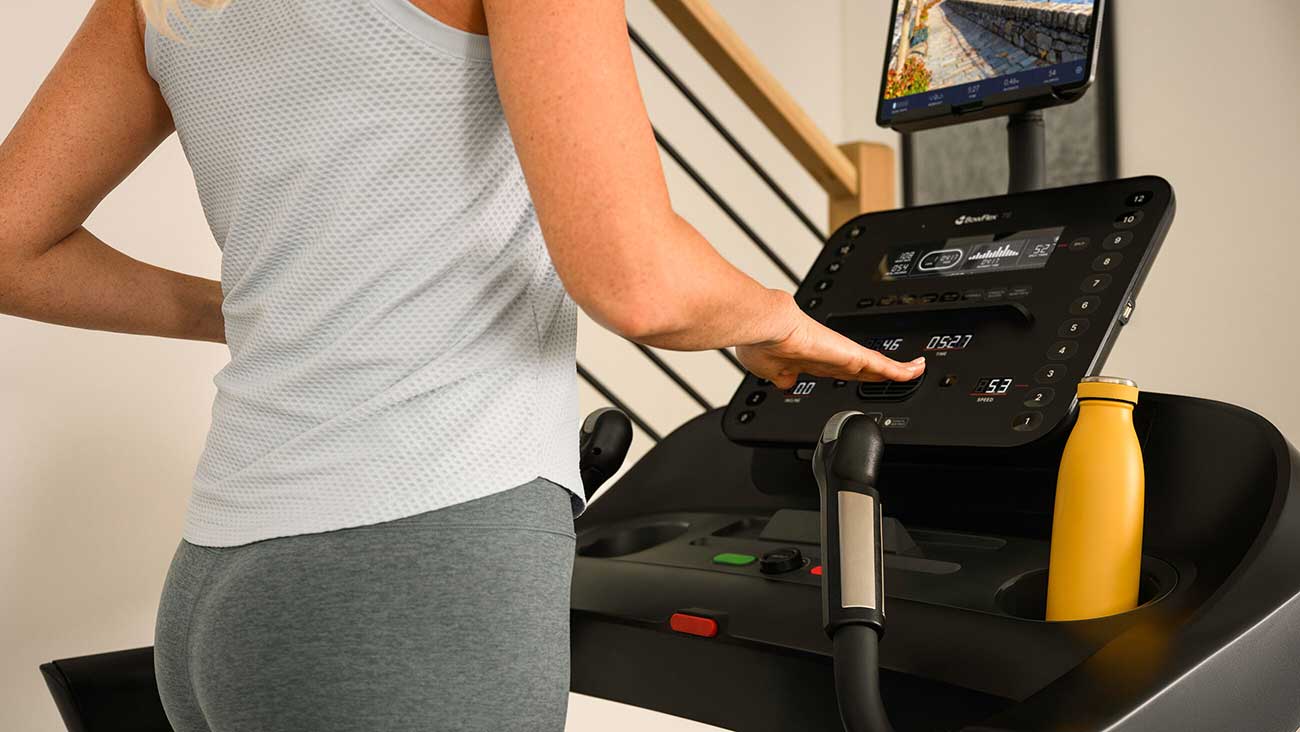 BowFlex T6 Treadmill QuickDial Detail