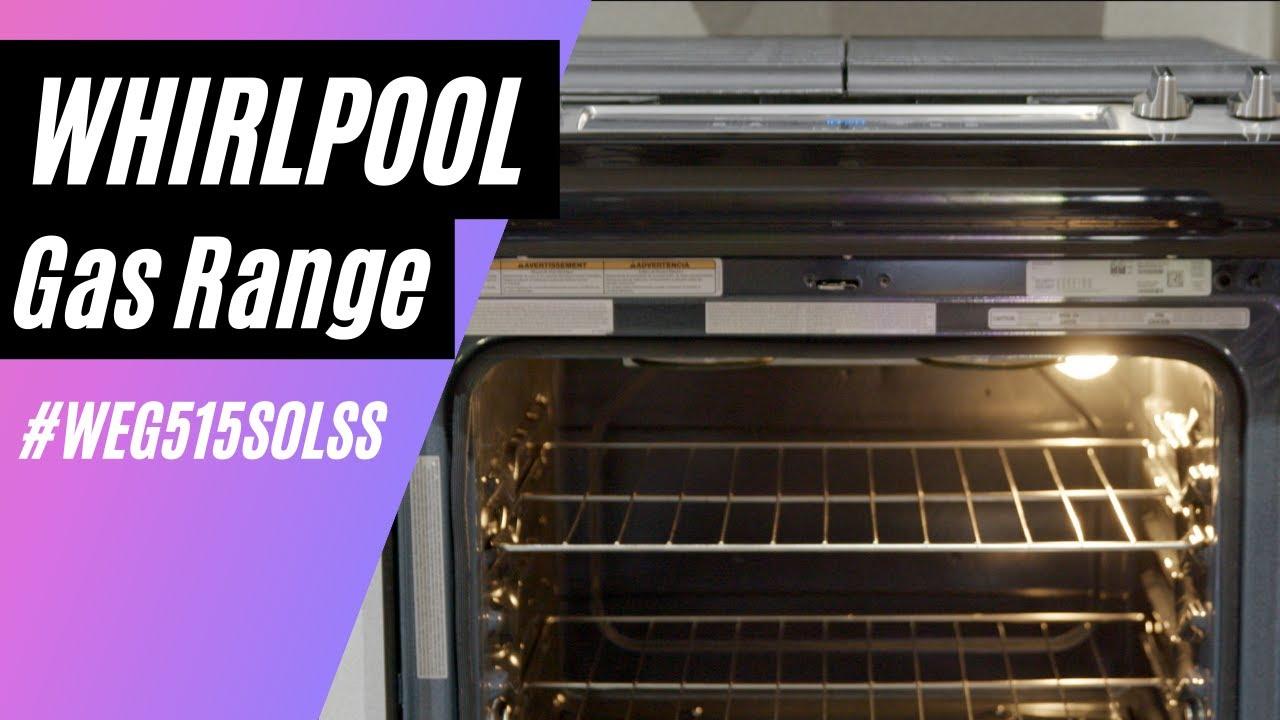 Watch Whirlpool WEG515S0LS Slide in Gas Range