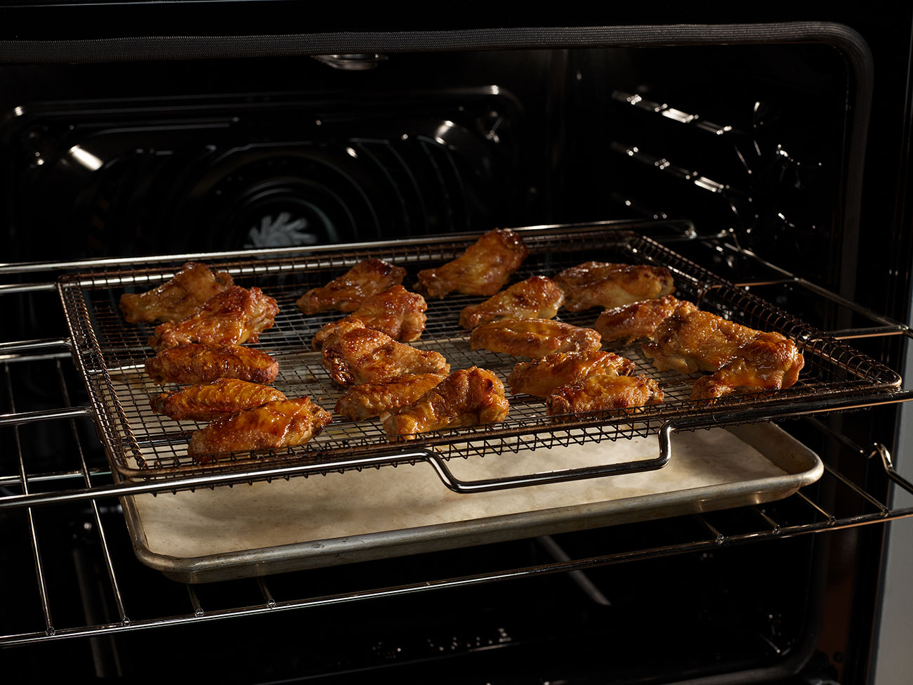 Air Fry View Of Frigidaire Induction Range