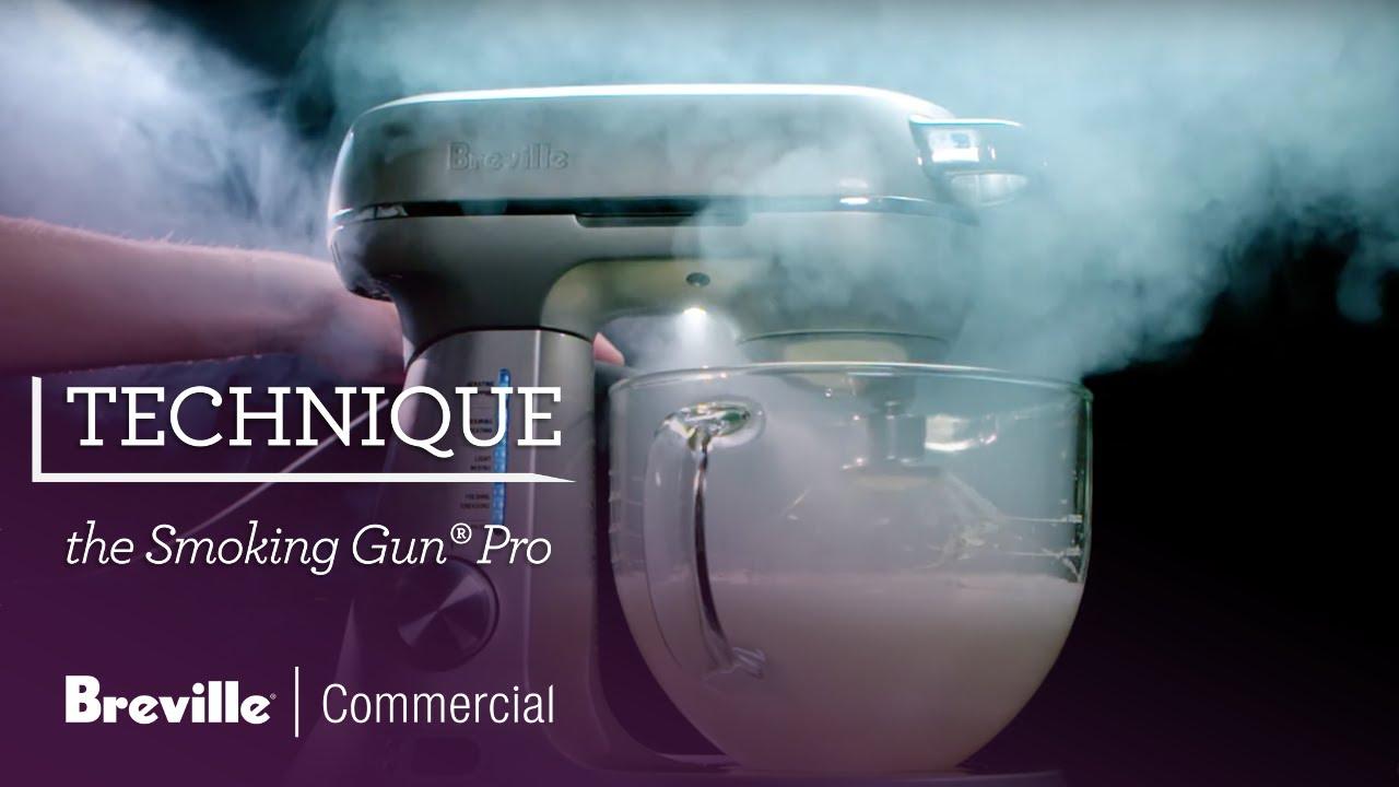 Watch The Smoking Gun Pro | Master the technique: Smoking foods in a stand mixer | Breville Commercial
