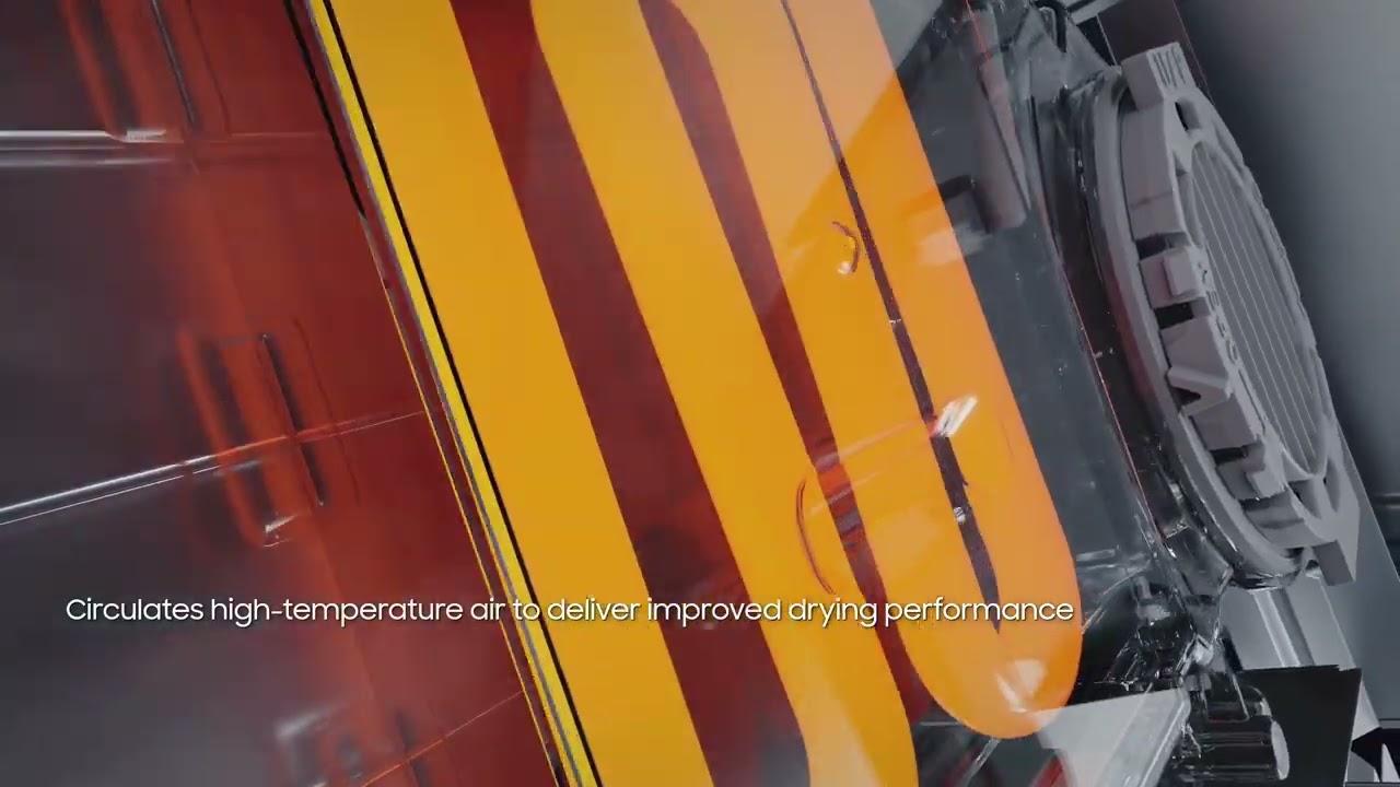 Watch Better Drying Performance with Smart Dry with AutoRelease Door