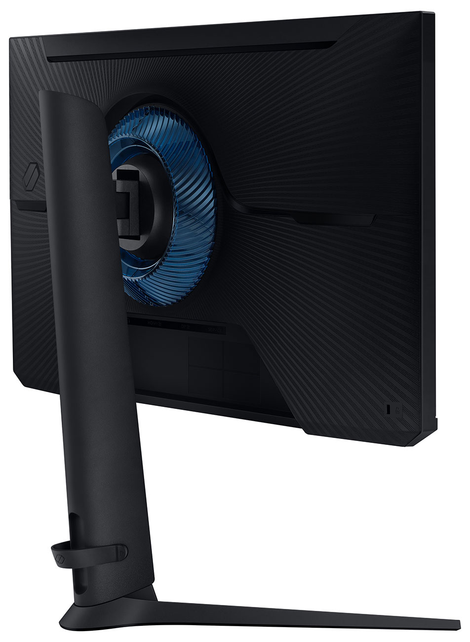 Rear Left View of Samsung Computer Monitor