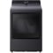 LG Electric Dryer With AI Sensing And TurboSteam 7.3 Cu. Ft. in Black