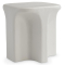 Bernhardt Lennox Outdoor Side Table in Chalky White