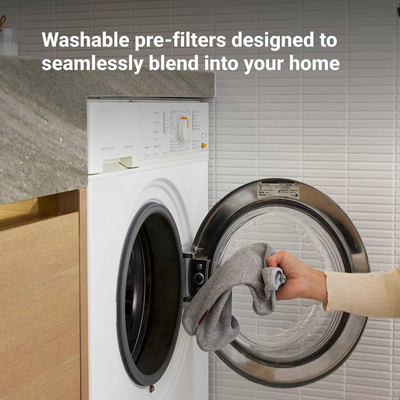 Blue Pure 511i Max Air Purifier Washable Pre-Filter Detail