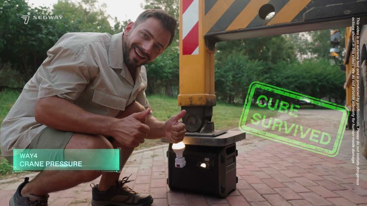 Watch Segway Power Station Cube Series EXTREME Testing