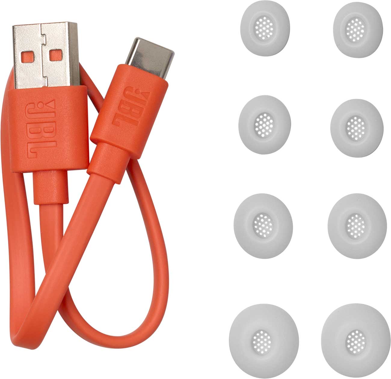 Accessories View of JBL Earbuds