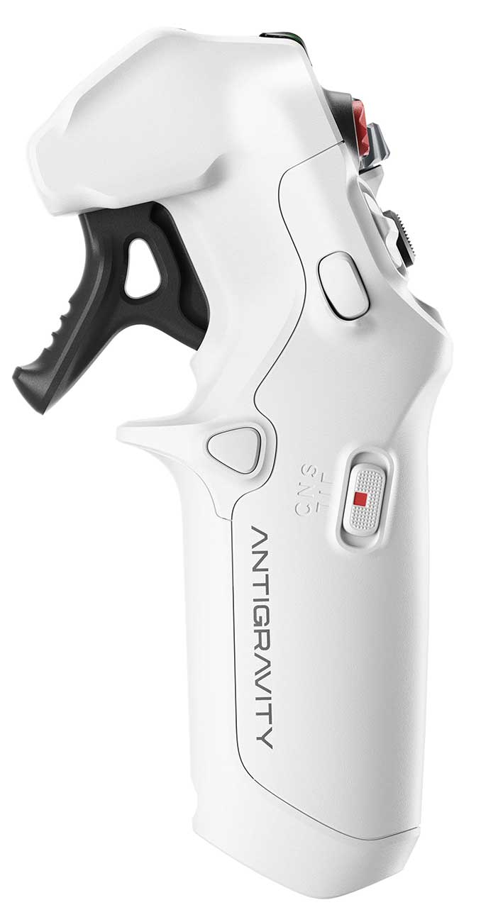 Rear Angled view of Antigravity Grip Controller