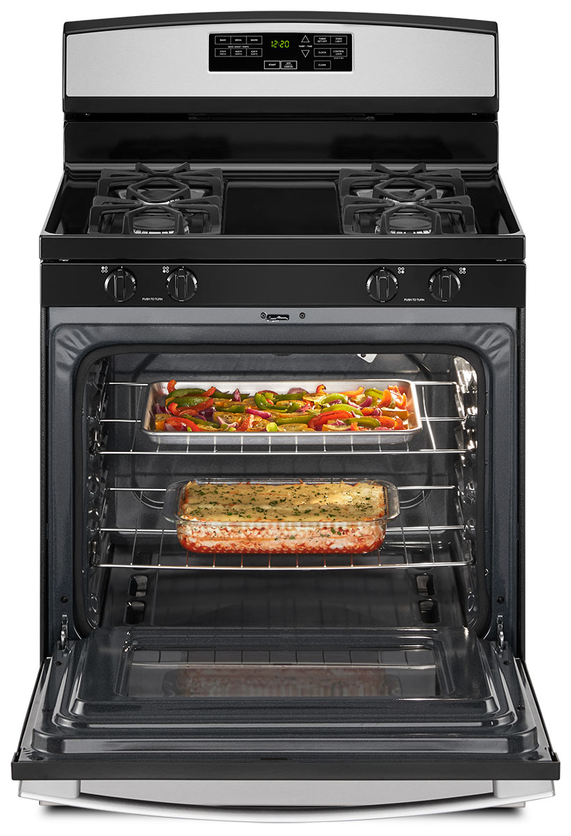 Amana 30" Stainless Steel Gas Range AGR6603SMS Abt