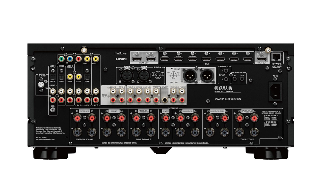 Yamaha - RX-A8ABL - Audio Receivers