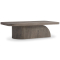 Bernhardt Dama Cocktail Table in Brun