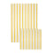 MUkitchen Basket Weave Stripe Yellow Towel