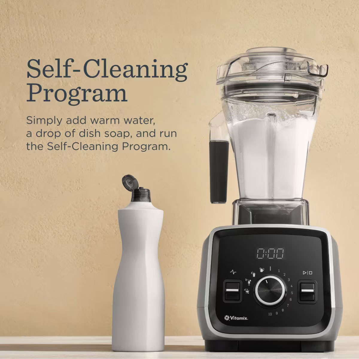 Self Clean Cycle of Blender