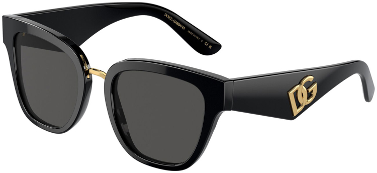 Dolce & Gabbana Blk Frame Gry Lens Butterfly Sunglasses  display picture 3