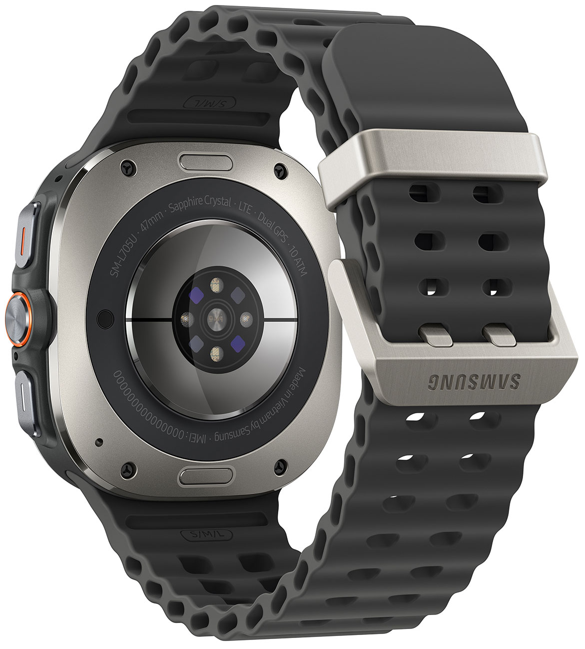 Dynamic Back View Of The Watch