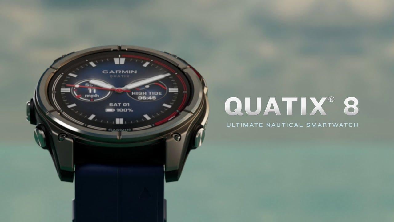 Watch Garmin | quatix 8 | Ultimate Nautical Smartwatch