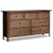Four Hands Russ Dresser with 7 Drawers in Aged Oak Veneer
