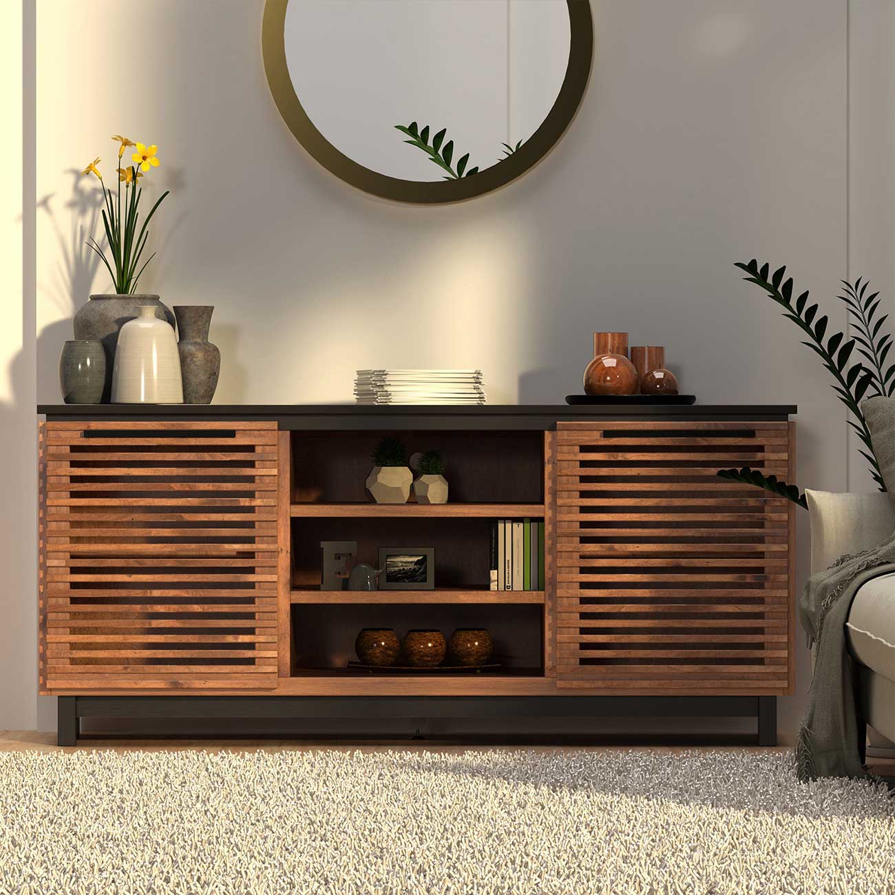 Legends Furniture - GC1210-BNB - TV Stands & Entertainment Centers