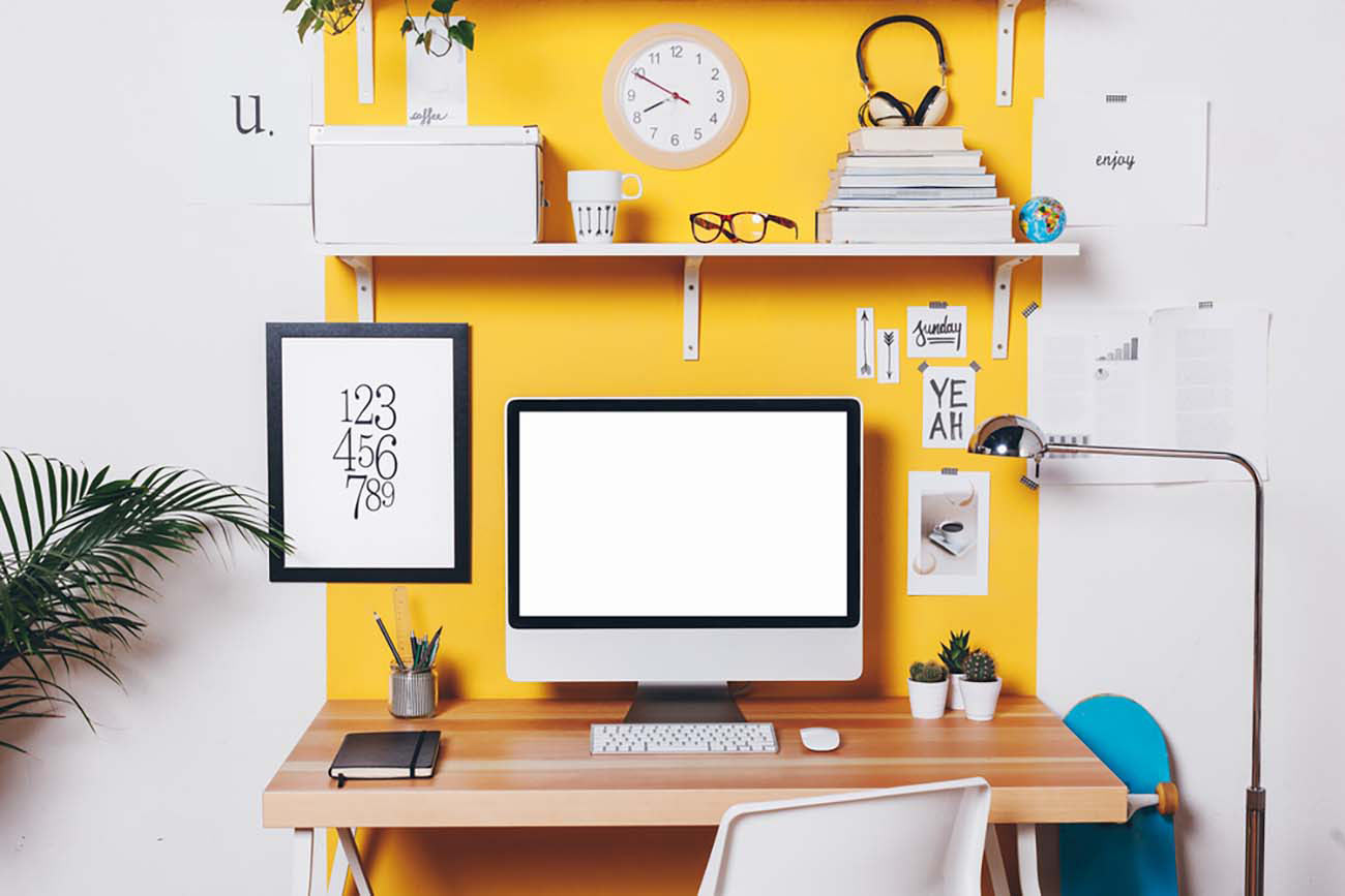 Bright Home Office Space