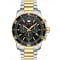 Movado Series 800 Black Dial Two-Toned PVD Stainless Steel Bracelet Watch, 42mm