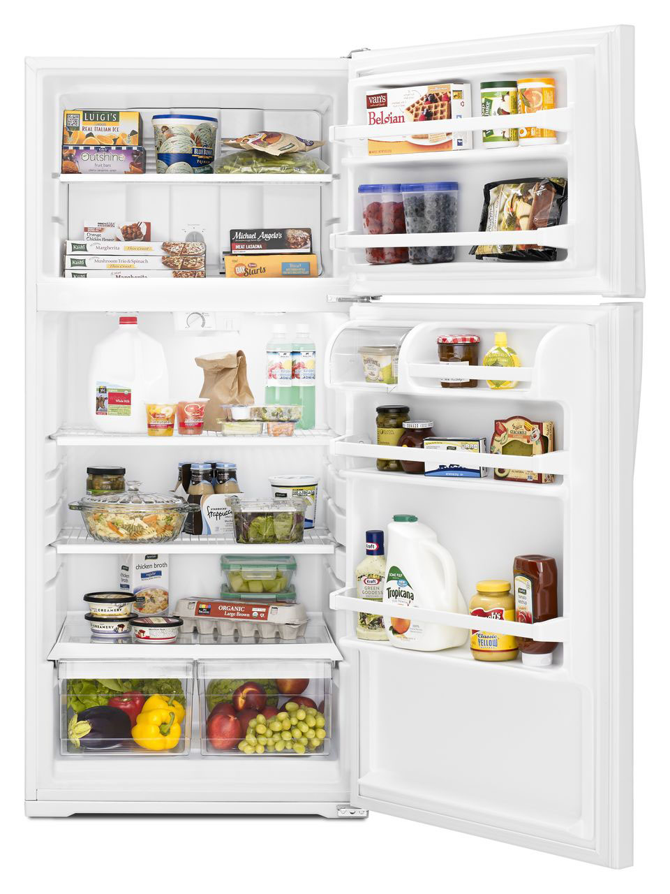 Whirlpool - WRT104TFDW - Top Freezer Refrigerators